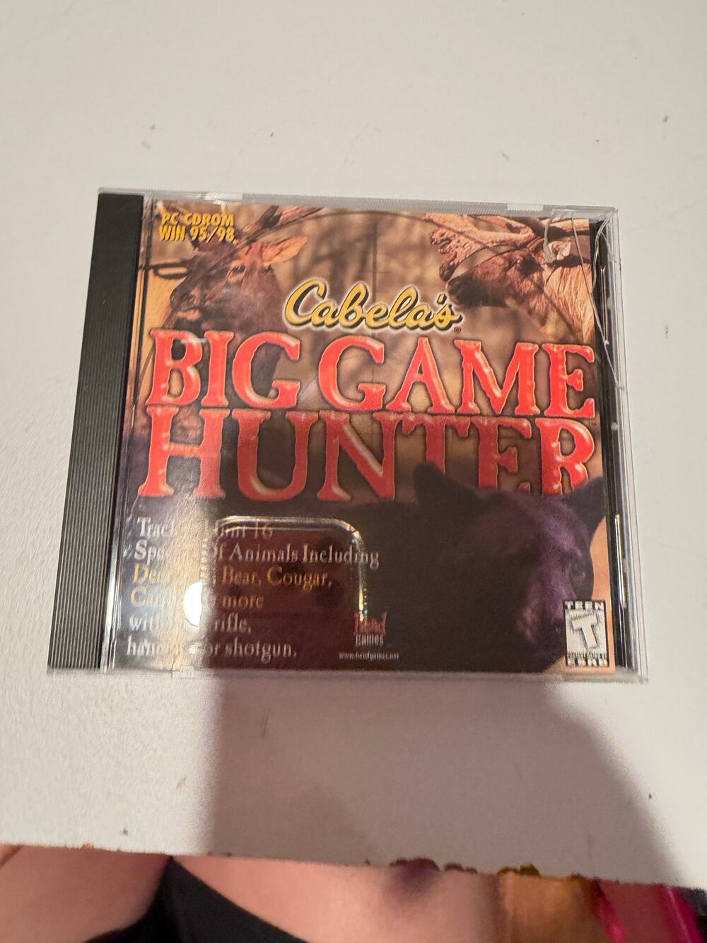 Cabela's Big Game Hunter (PC CD-ROM, 1998) Head Games - Windows 95